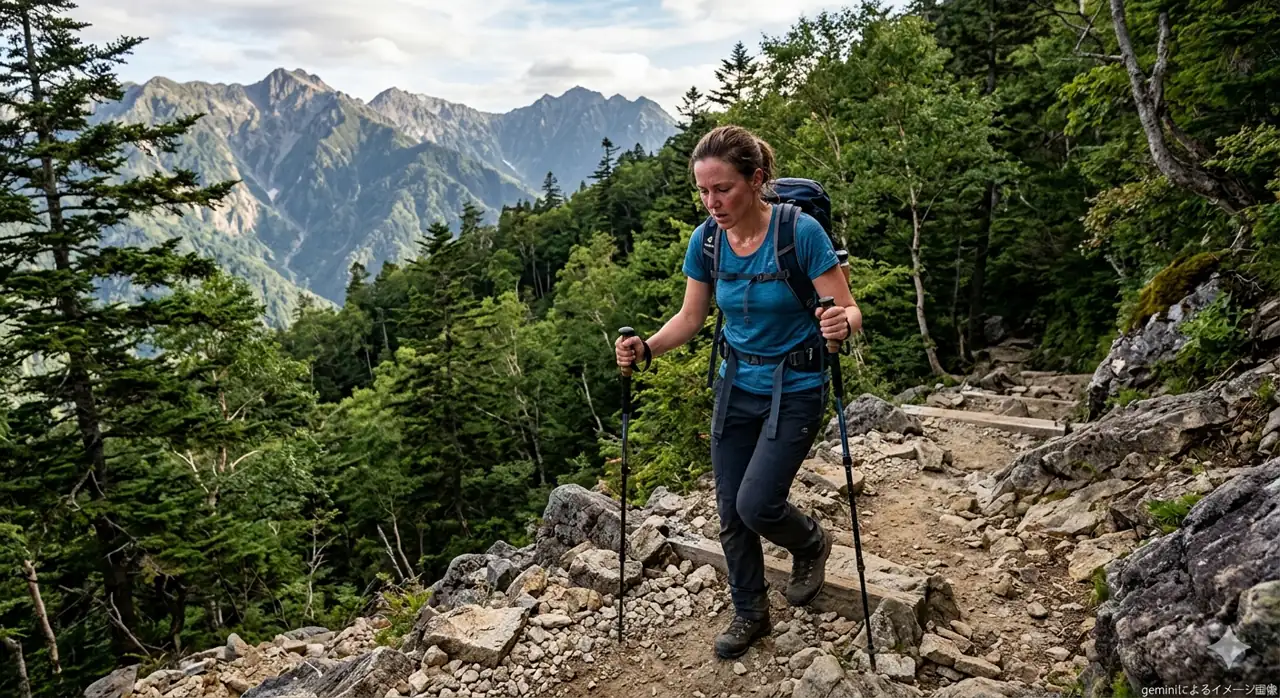 Featured image of post 登山後半に「足が終わる」のは筋力不足ではない｜神経筋疲労という視点